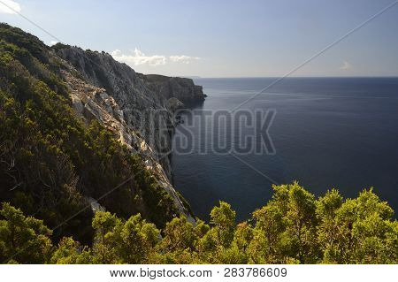 The Coast Of Planu Sartu In Buggerru