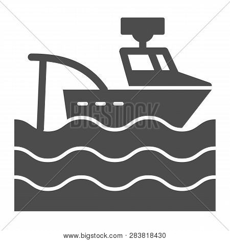 Fishing Vessel Solid Vector Photo Free Trial Bigstock