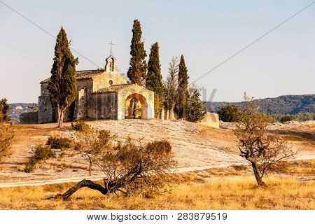 Chapel St. Sixte near Eygalieres, Provence, France