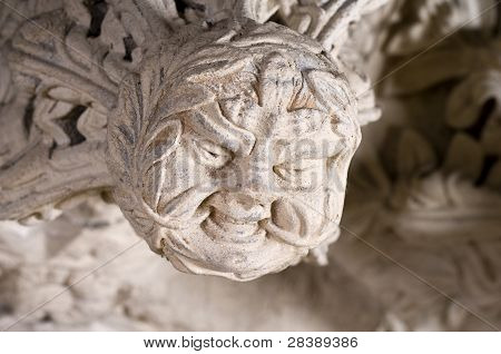 Rosslyn Chapel grønne mand udskæring