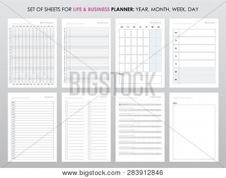 Project Life And Business Planner With Open Date