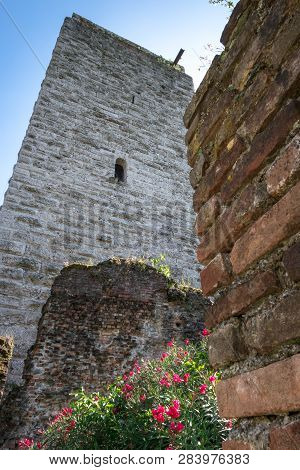 Visconti Castle In Trezzo Sull'adda Italy