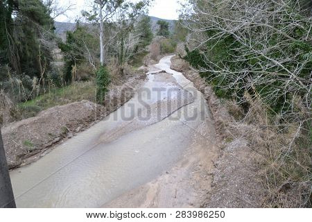 A Small River Running Through Olympia, Greece