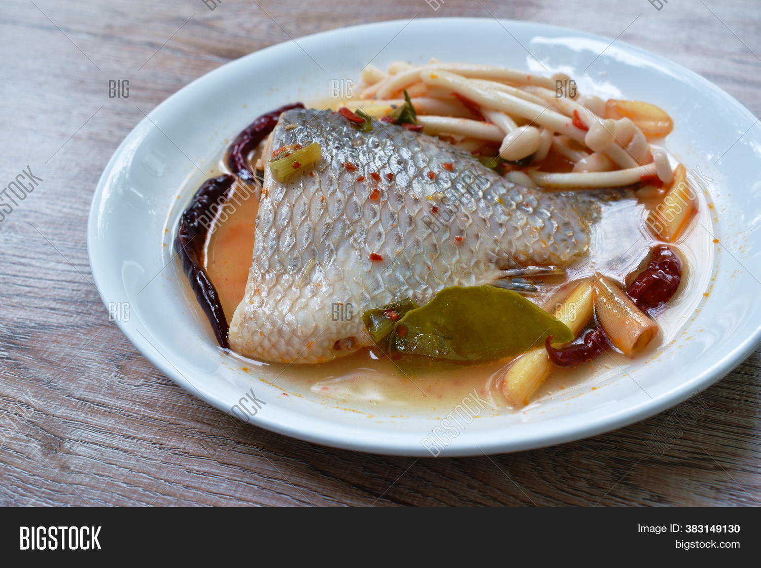 Spicy Boiled Tilapia Image & Photo (Free Trial) Bigstock
