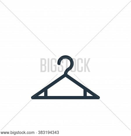 hanger icon isolated on white background from shopping collection. hanger icon trendy and modern han