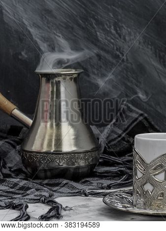 Oriental Sweets Turkish Delight And Carved Cup