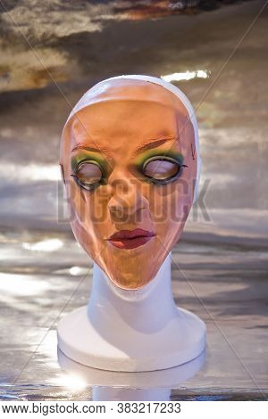 White Mannequin Head And Masks, Allegory Of Falsehood
