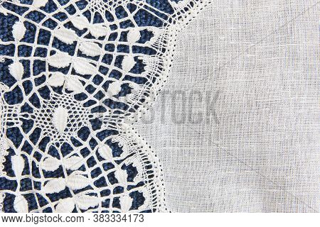 Traditional Textile Bobbin Detail Artisan Craftmanship Made In Camarinas. Spain