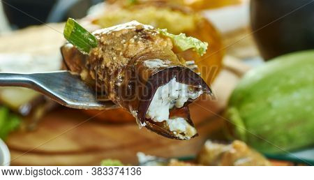 Israel Eggplant Rollatini
