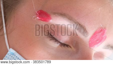 Hair Removal, Modeling Of Eyebrows With Wax