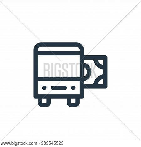 Bus Ticket Icon Vector Photo Free Trial Bigstock Flat style trend modern logotype graphic. bus ticket icon vector photo free