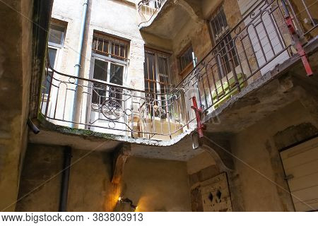La Grande Traboule. Traboules Are A Type Of Passageway In The City Of Lyon Where They Were Used By S