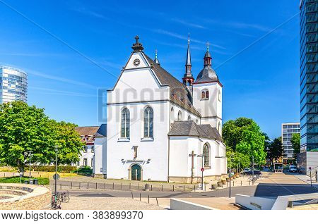 Deutz Abbey Benedictine Monastery Or Alt Saint Heribert Greek Orthodox Church Building In City Centr