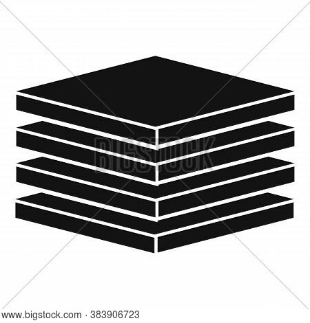 Tiler Stack Icon. Simple Illustration Of Tiler Stack Vector Icon For Web Design Isolated On White Ba