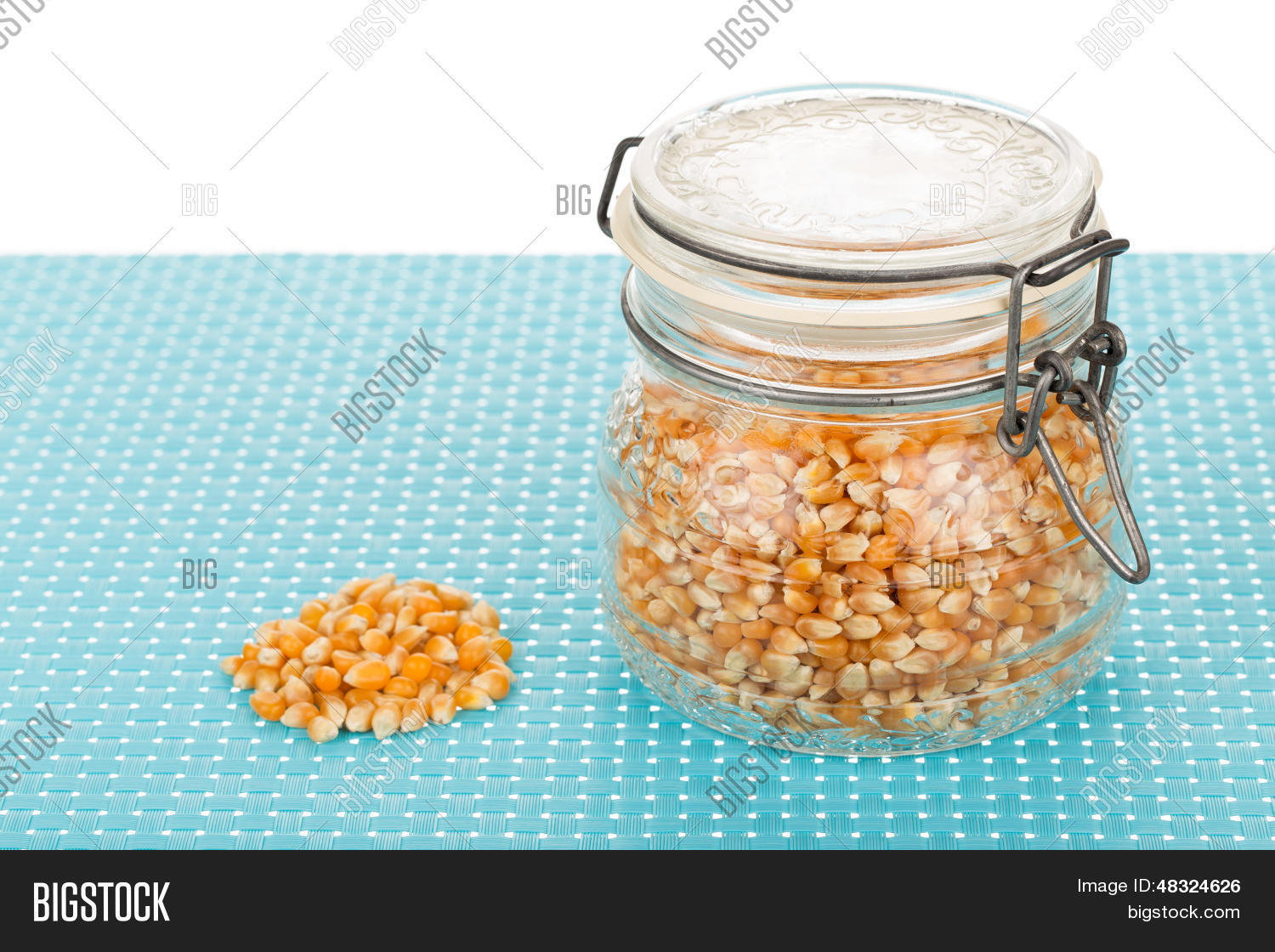 Corn Seed Jar Image & Photo (Free Trial) Bigstock