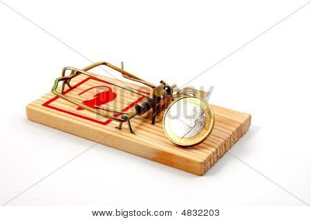 Riskantní past s Euro peníze