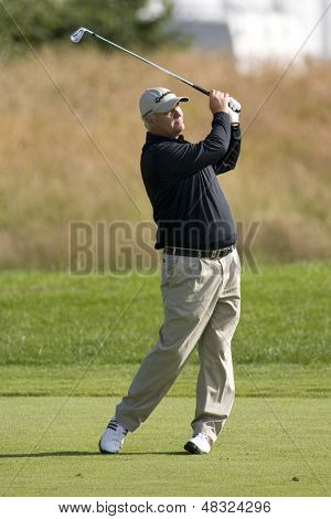  LOCH LOMOND, İSKOÇYA - 09 TEMMUZ 2009; Loch Lomond İskoçya; Stephen Dodd (GBR) firs rekabet