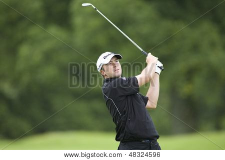 LOCH LOMOND, SCHOTTLAND - 12. JULI 2009; Loch Lomond, Schottland; Martin Laird (GBR) im Wettbewerb im Finale