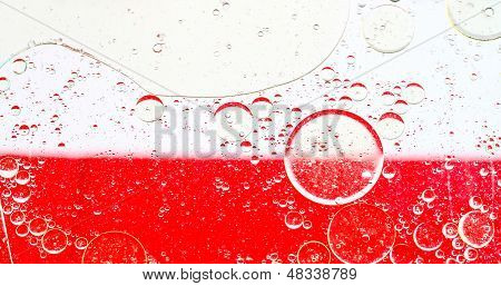 Oil Bubbles Abtract