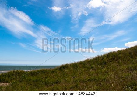 Brittas Bay. Wicklow İrlanda.