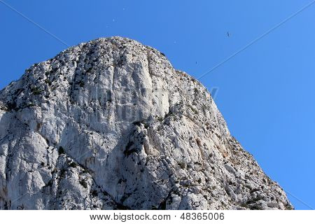 Natural Park Of Penon De Ifach Situated In Calp, Spain.