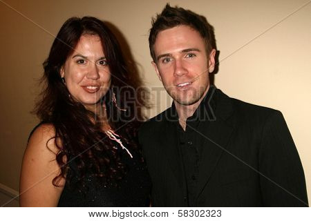 Fileena Bahris and Andreas Wigand at Designs by Fileena Golden Globe Awards Gifting Suite. Beverly Hilton Hotel, Beverly Hills, CA. 01-13-07