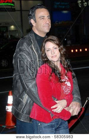 Brad Garrett and Joely Fisher at the Los Angeles premiere of 