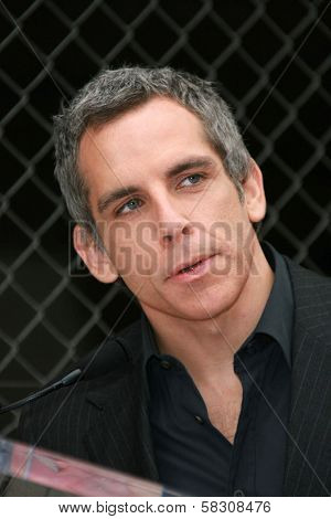 Ben Stiller at the ceremony honoring Jerry Stiller and Anne Meara with a star on the Hollywood Walk of Fame. Hollywood Boulevard, Hollywood, CA. 02-09-07