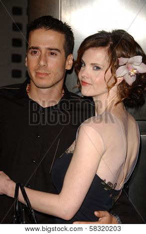 Kirk Acevedo and Kiersten Warren at the world premiere of 