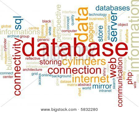 Tietokannan avainsanapilvi