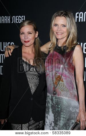 Dedee Pfeiffer, Michelle Pfeiffer at the 8th Annual Pink Party, Hangar 8, Santa Monica, CA 10-27-12