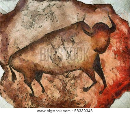 Bull A La Altamira