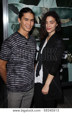 Booboo Stewart, Fivel Stewart at the 