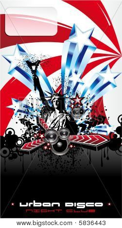 Fondo de evento de música de Estados Unidos