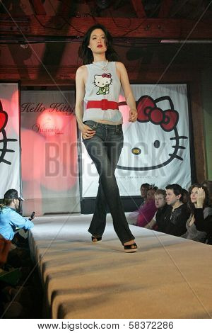 Model at the 