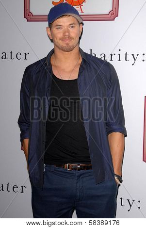 Kellan Lutz at Charlieland, celebrating Charlie Ebersol's 30th Birthday and benefitting Charity:Water, Private Location, Beverly Hills, CA 12-08-12
