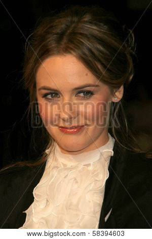 WESTWOOD, CA - NOVEMBER 05: Alicia Silverstone at a Special Presentation of 