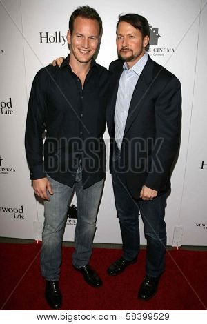 LOS ANGELES - NOVEMBER 15: Patrick Wilson and Todd Field at the New Line Cinema's 
