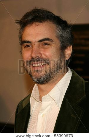 LOS ANGELES - NOVEMBER 16: Alfonso Cuaron at the Los Angeles Premiere of 