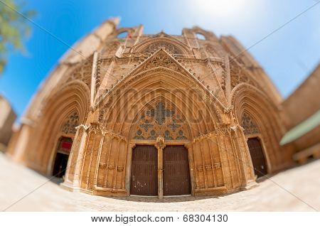 Lala Mustafa Pasha Mosque, Formerly St. Nicholas Cathedral, Famagusta, Cyprus