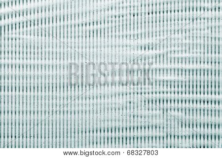 Striped Soapsuds Of Green Color