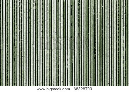 Strips From Soapsuds On A Green Background