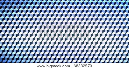 Abstract Cube Geometric Background