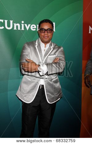 LOS ANGELES - JUL 14:  Bishop Clarence McClendon at the NBCUniversal July 2014 TCA at Beverly Hilton on July 14, 2014 in Beverly Hills, CA