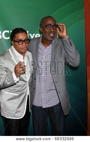 LOS ANGELES - JUL 14:  Bishop Clarence McClendon, Bishop Noel Jones at the NBCUniversal July 2014 TCA at Beverly Hilton on July 14, 2014 in Beverly Hills, CA