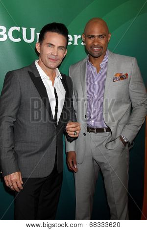 LOS ANGELES - JUL 14:  Jay Haizlip_Wayne Chaney at the NBCUniversal July 2014 TCA at Beverly Hilton on July 14, 2014 in Beverly Hills, CA