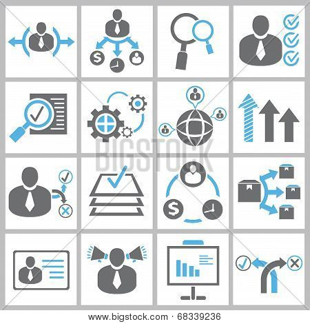 business management icons