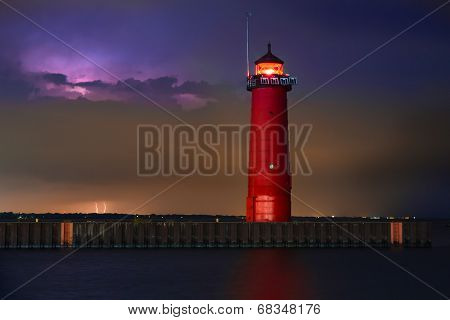 Lighthouse Lightning