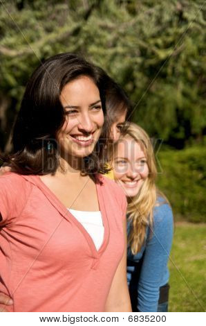 Aluna no campus