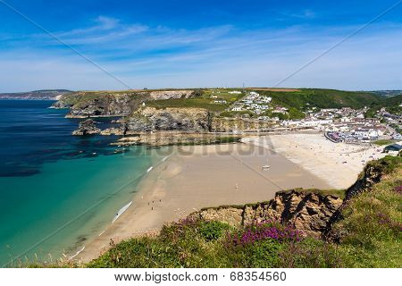 Portreath Cornwall England